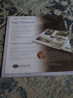 Creative Memories Clear Page Protectors 12x12